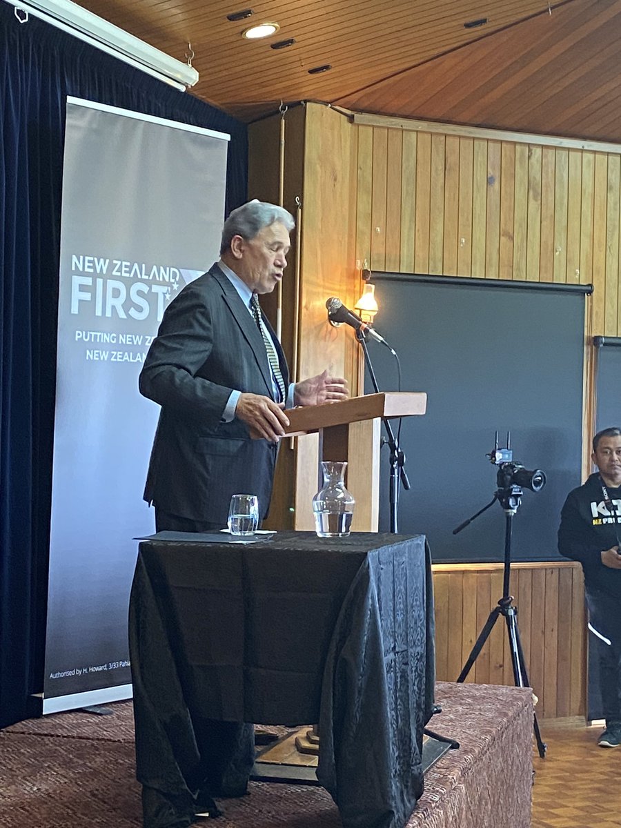 Winston Peters tweet media