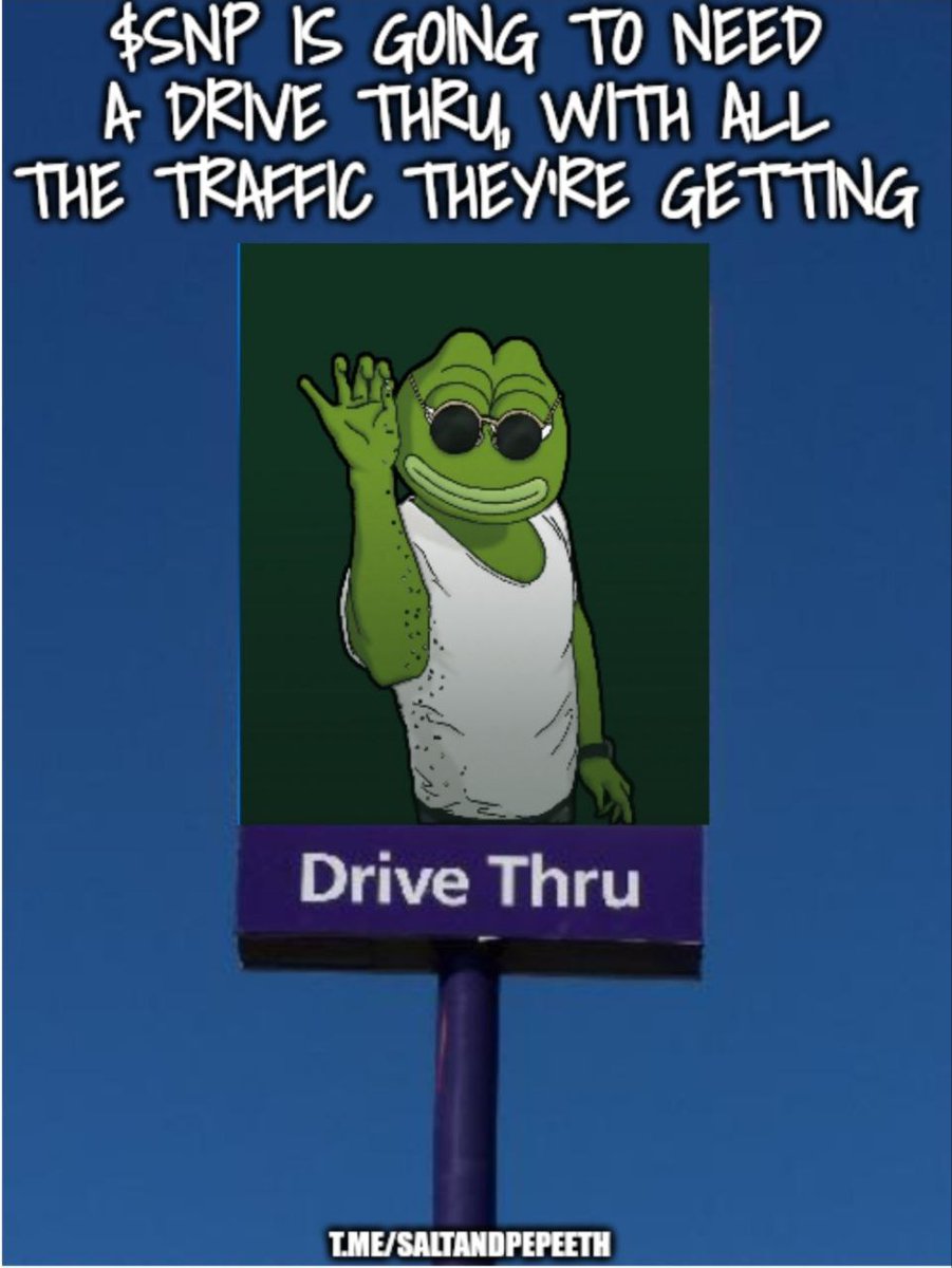 SikwinTheGoat's tweet photo. @CryptoGiweaway This is the time to ape a dip dont miss outt guysss take a look

@saltnpepeErc20 

#pepe #eth #crypto #erc https://t.co/36oK3UYtzb