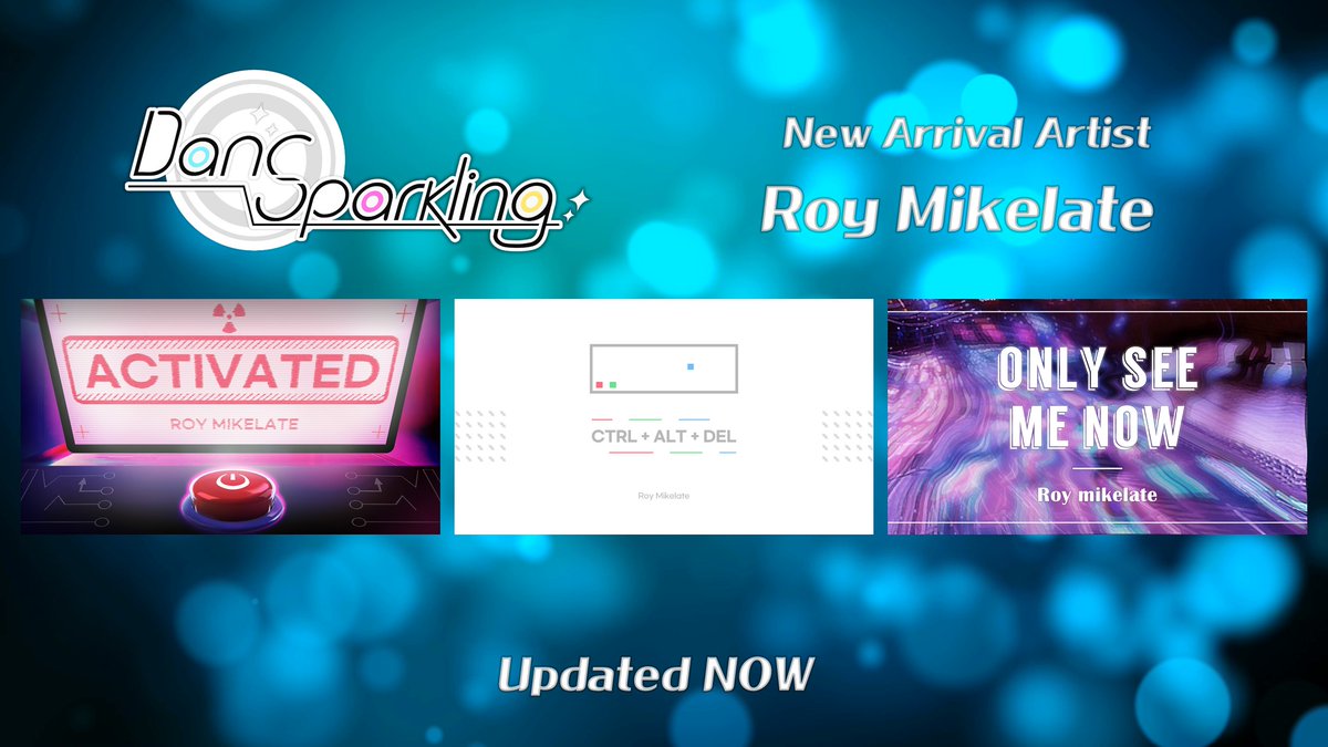 [DanSparkling] - Update : New Artist 

𝙍𝙤𝙮 𝙈𝙞𝙠𝙚𝙡𝙖𝙩𝙚  (<a href="/latte_milk/">Roy Mikelate @ VIRTUALITY Sounds</a>)
 - Activated
 - Ctrl + Alt + Del 
 - Only See Me Now 

Get it on 𝙎𝙩𝙚𝙖𝙢  store.steampowered.com/app/2442660/