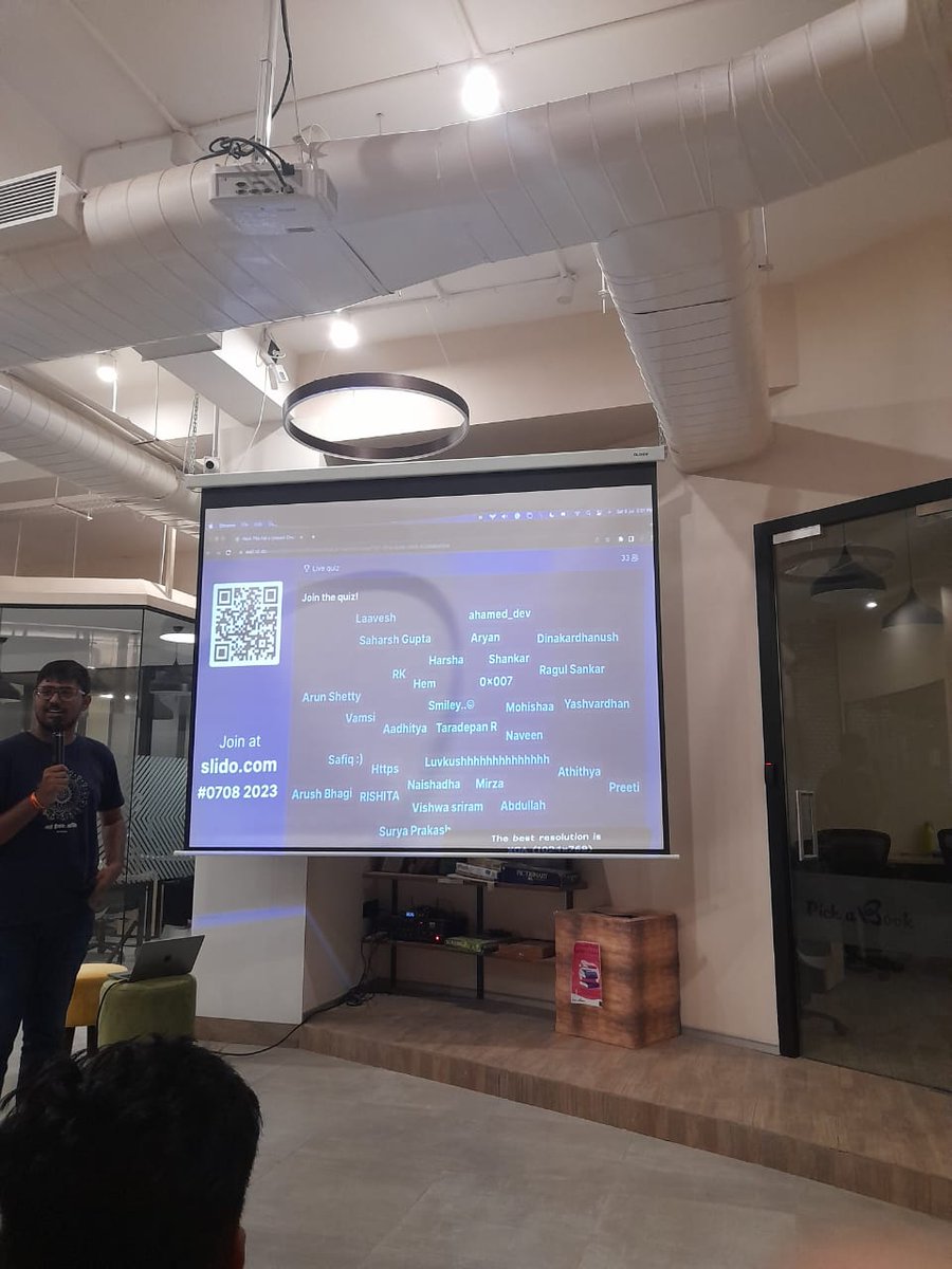 rishita_nayak35's tweet image. 5. After having good food I personally was sleepy (since I am a lazy one). 
But after getting to know a quiz will be conducted based upon the workshop which was a quick introduction to @getunleash my sleepy head was attentive.
#HTFLearning #HTFChennai