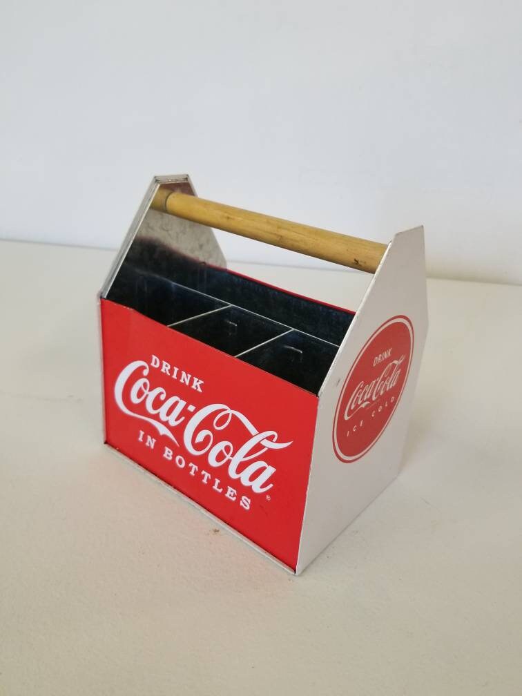 Vintage Coca-Cola Advertising Table Caddy tuppu.net/8791bf80 #kitchenconnection #Etsy #Vintage