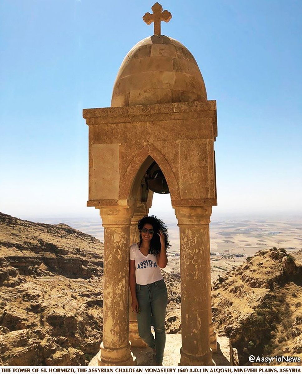 The tower of St. Hormizd, the Assyrian Chaldean monastery (640 A.D.) in Alqosh, Nineveh Plains, Assyria.

#sthormizd #Assyrian #AssyrianMonastery #ChaldeanMonastery #Alqosh #Nineveh #NinevehPlains #Assyria #rabbanhormizd #archeology #history #art #assyrianews #churchtower