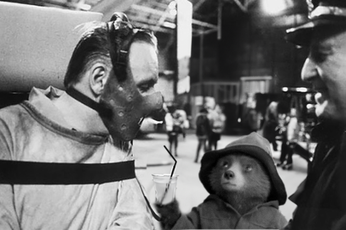 jaythechou's tweet photo. I Photoshop Paddington into a movie, game, or TV show until I forget: Day 851 https://t.co/LQkae7rP4L