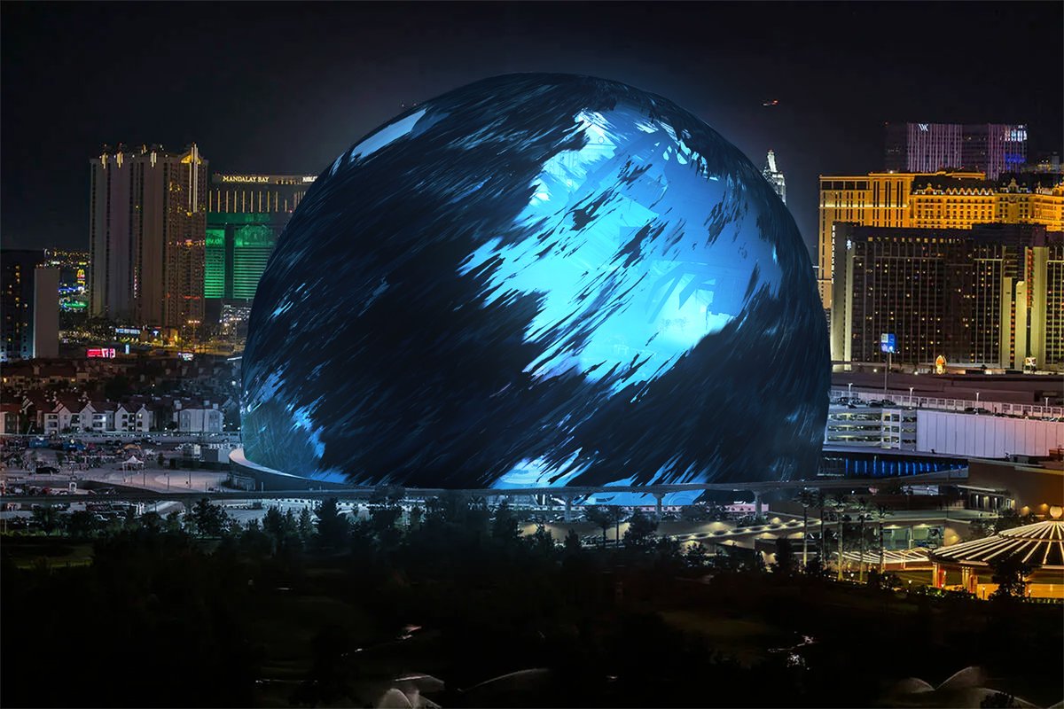 py_bun's tweet image. the vegas orb looks awfully familiar