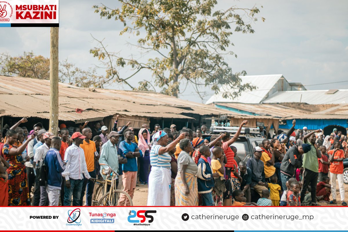 CatherineRuge's tweet image. Asanteni sana watu wa Mugumu, pamoja na vitisho vya polisi mapambano lazima yaendeleee
#MsubhatiKazini
