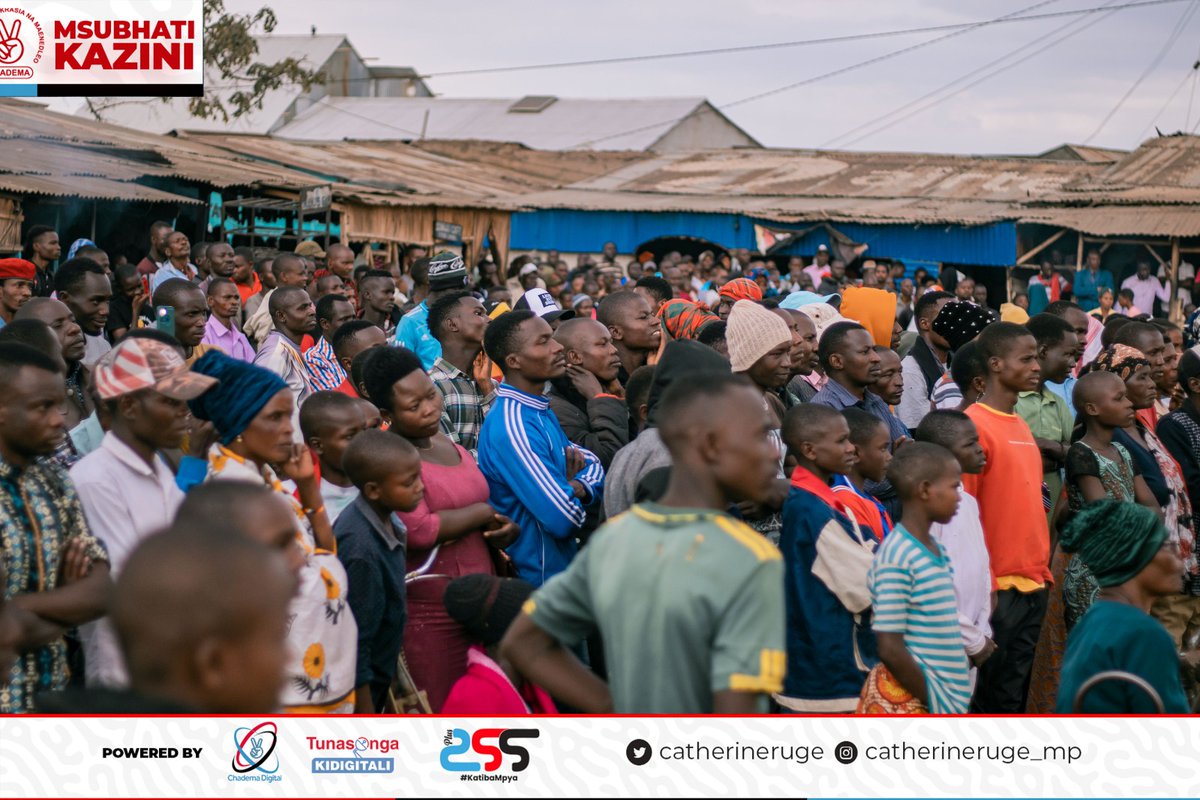 CatherineRuge's tweet image. Asanteni sana watu wa Mugumu, pamoja na vitisho vya polisi mapambano lazima yaendeleee
#MsubhatiKazini