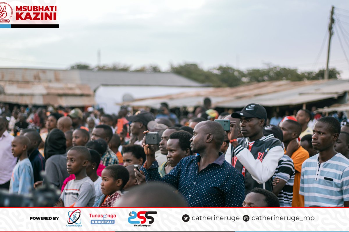 CatherineRuge's tweet image. Asanteni sana watu wa Mugumu, pamoja na vitisho vya polisi mapambano lazima yaendeleee
#MsubhatiKazini