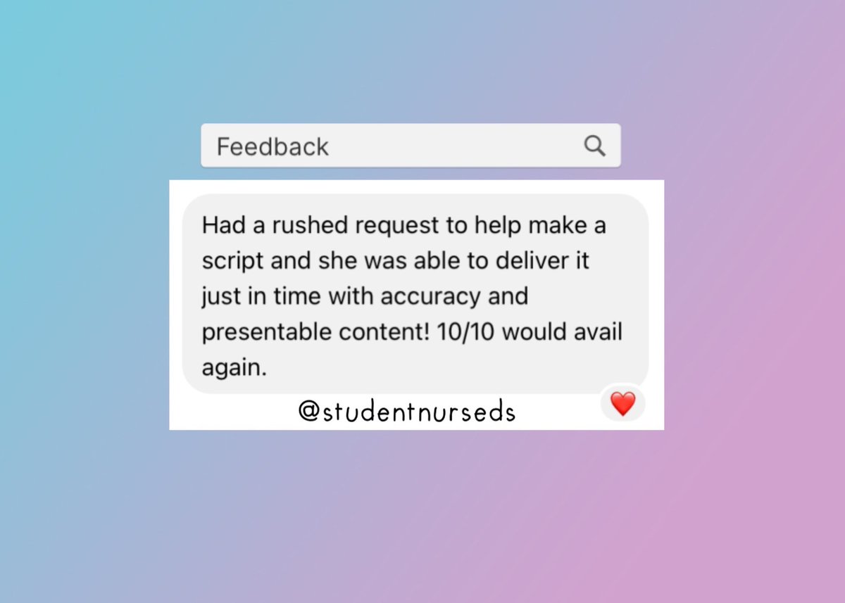 feedbacks from old clients ! 💌

we are still open for commissions

📨 lf client academic commission comms essay writing infographic brochure ppt logo ncp maternal pediatrics nursing jhs shs college ph