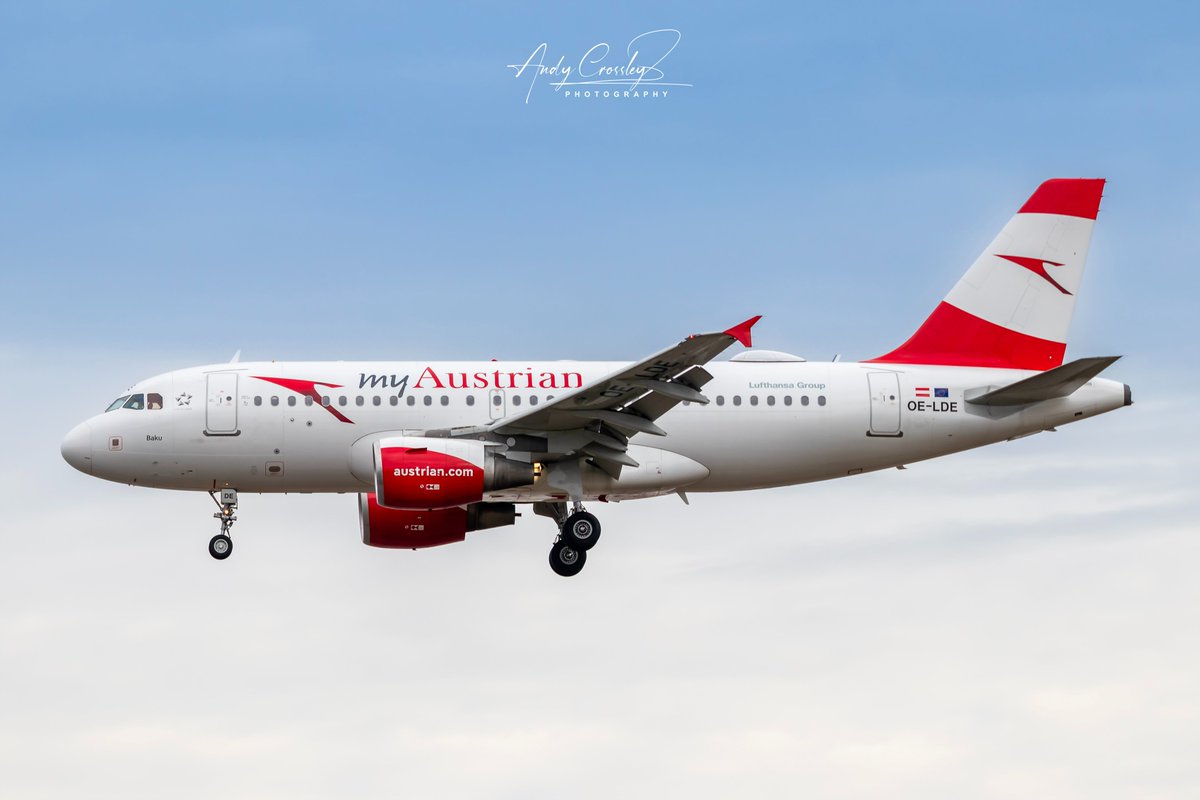 AeroAndyUK's tweet photo. Just a baby @_austrian  Airbus 319 OE-LDE inbound @HeathrowAirport.

© Andy Crossley
#aviation #aviationlovers #travelblogger #aviationlovers #spottersmagazine #raw_potd #austrian #airbus319 #heathrow #aeroandy https://t.co/iZb6MF6Pqu