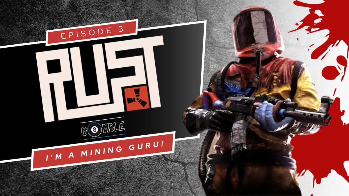 G8MBLES's tweet photo. EPISODE 3 OF MY RUST PLAYTHROUGH IS DUE TO GO LIVE IN A FEW MINUTES!
I promise you guys from episode 4 onwards there will be more exciting content and no mining on video.
https://t.co/6BUZlQjswf
Sneak peek below ๐
#YouTube #Rust #G8MBLE #G8MBLES #RustPlaythrough https://t.co/Hd4LmmglFQ