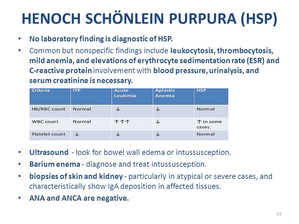 Drgomathi_tn's tweet photo. @SomeShitILike Henoch-Schonlein Purpura (HSP/IgA vasculitis) presents with typical hive-like rash,abdominal pain &amp;hematuria. Labs will be showing mild anemia,leucocytosis,high CRP &amp; NORMAL platelet count. https://t.co/E0646c4Jr0