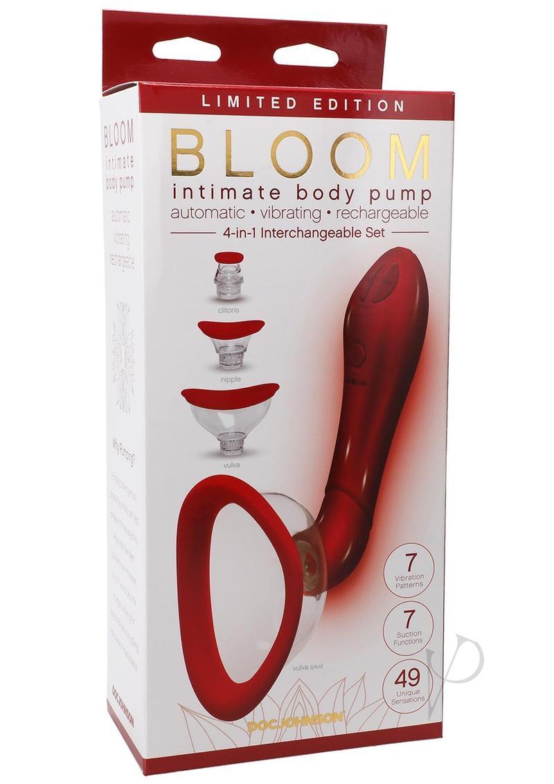 VividAdultStore's tweet photo. BLOOM INTIMATE BODY PUMP VIBRATING RECHARGEABLE INTERCHANGEABLE SET LIMITED EDITION (4 PIECE) https://t.co/xzcIKIJIsN | Automatic suction cup &amp; vibrator has 4 different sized, interchangeable heads w/ soft, silicone rims to stimulate the user's clitoris, vulva, nipples. #ForWomen https://t.co/NIZO662CZJ