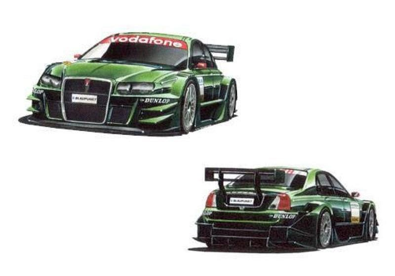 MG ZT 260 V8 DTM-- In late 2004, DTM organizer ITC was aware of