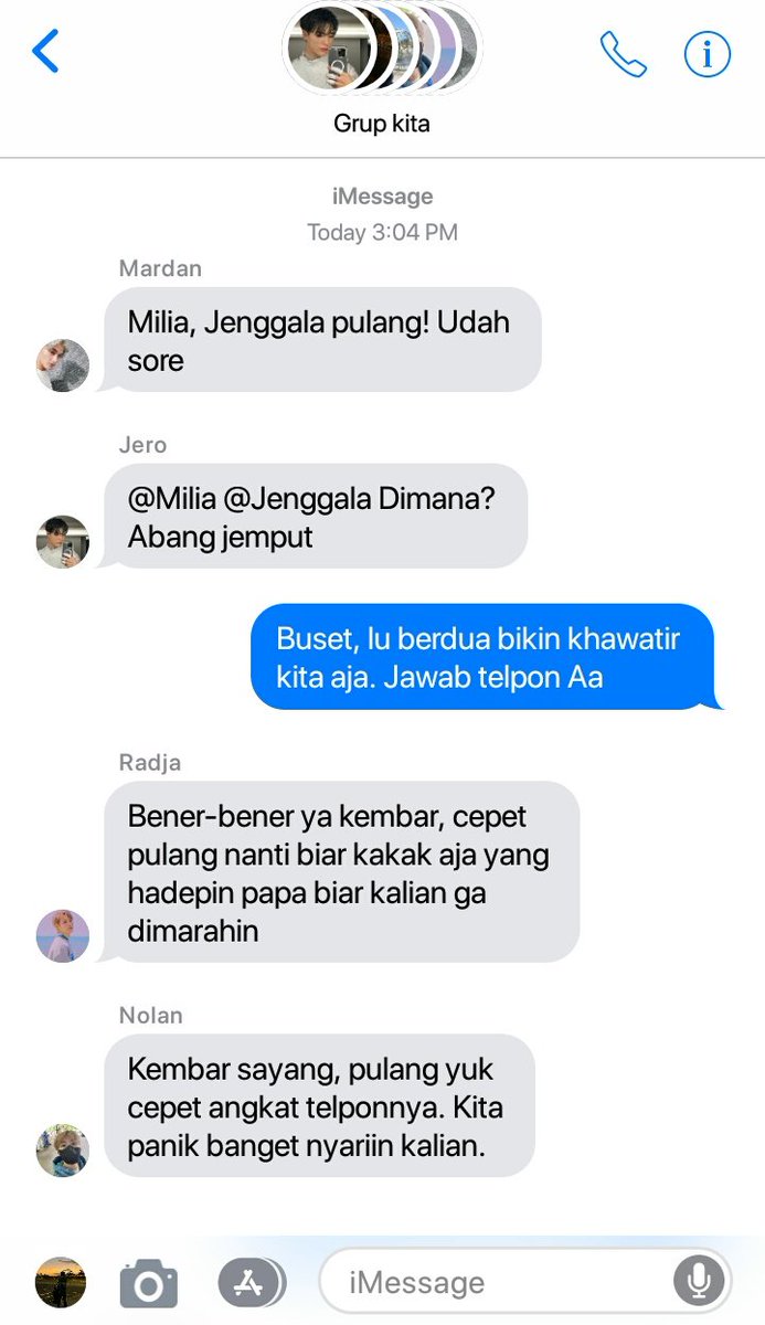 Matchateasun's tweet image. Prompt Nct Dream Au

—“Gak mau adek lagi. ”

From this.                     To this