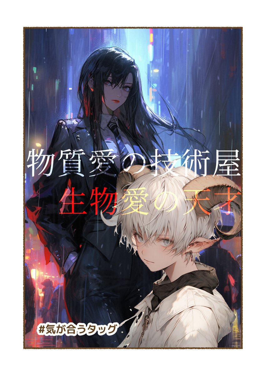 生物愛の天才×物質愛の技術屋。気の合う二人は似ているとは限らないし、でこぼこだから協力し合えることもある。気が合う、と、でこぼこ、は表裏一体だと考察しています。
#気が合うタッグ #漫画が読めるハッシュタグ #コルクラボマンガ専科 https://t.co/6oBOYMq9LE