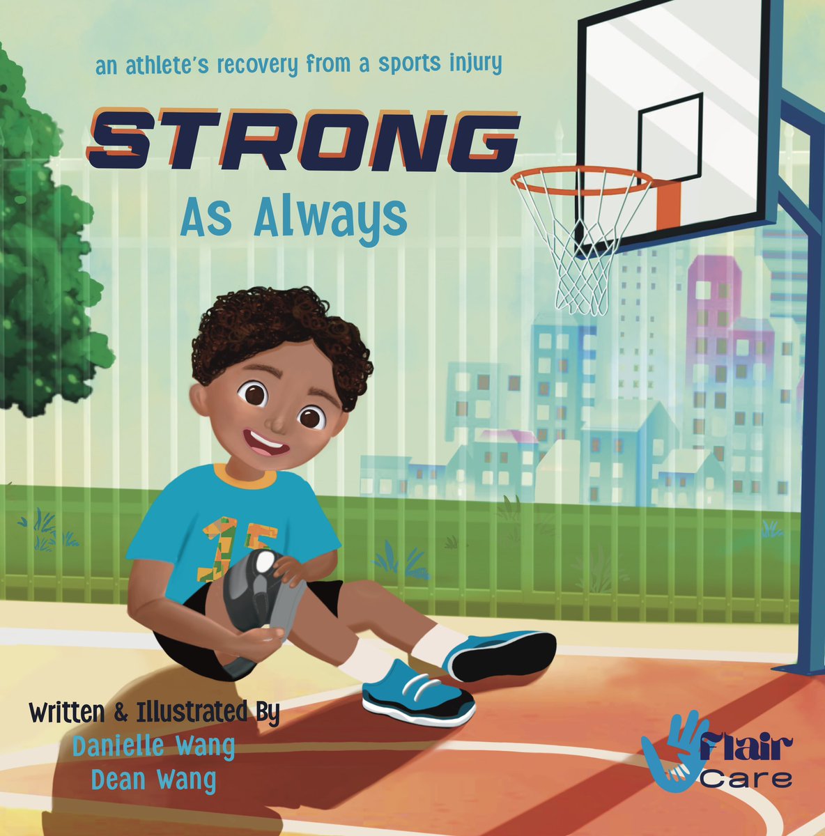 FlairCareOrg's tweet photo. Our sequel book, “STRONG AS ALWAYS,” is set to publish this July! This lighthearted, educational tale vibrantly captures both the physical and mental challenges of youth sports injuries. Stay tuned! 🏀🎾⚽️🏈🏐 https://t.co/boLJWQtx25