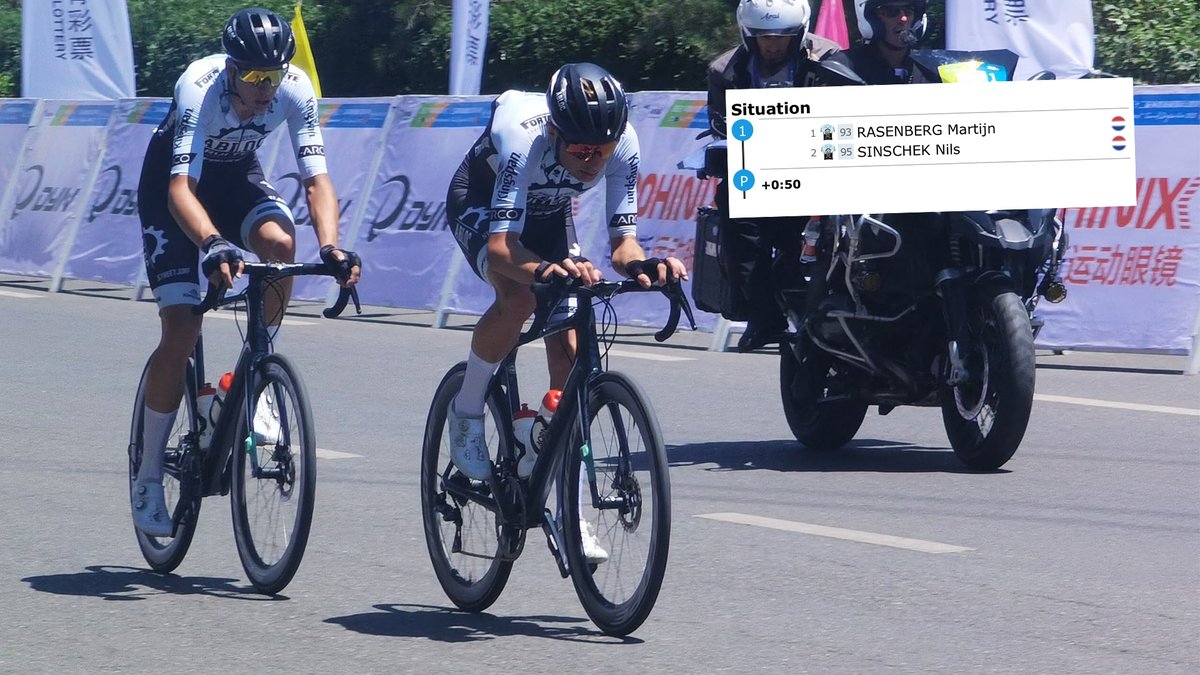 🇨🇳#TDQL2023 Things we like to see! 🚀 #RideToWin • 23 km 🏁