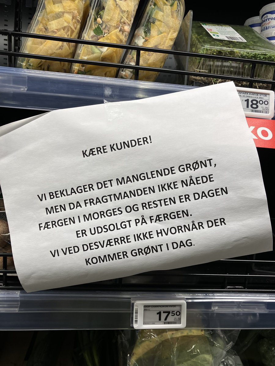 Ville ikke være sket med en kattegatforbindelse