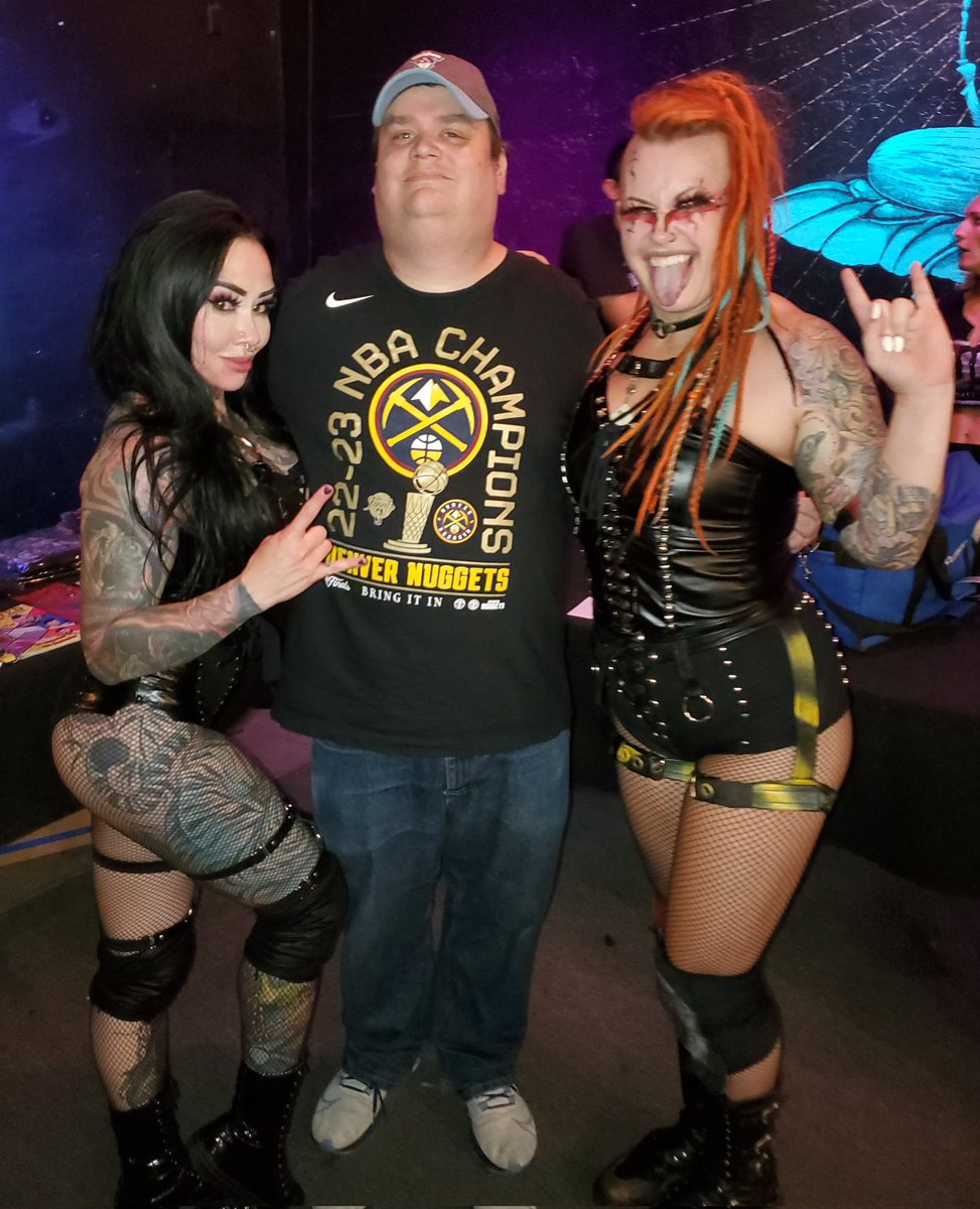 Donny (@scorpdlm) on Twitter photo Got to see two of my favorites Grime & Punishment tonight <a href="/ThundrdomeStyle/">Heidi Howitzer • ハイディ・ハウイツァ</a> <a href="/DaddiDoom/">Daddi Doom</a> got both smiling and tongue variants of Heidi photos lol. Safe travels home. Got to see two of my favorites Grime & Punishment tonight <a href="/ThundrdomeStyle/">Heidi Howitzer • ハイディ・ハウイツァ</a> <a href="/DaddiDoom/">Daddi Doom</a> got both smiling and tongue variants of Heidi photos lol. Safe travels home.