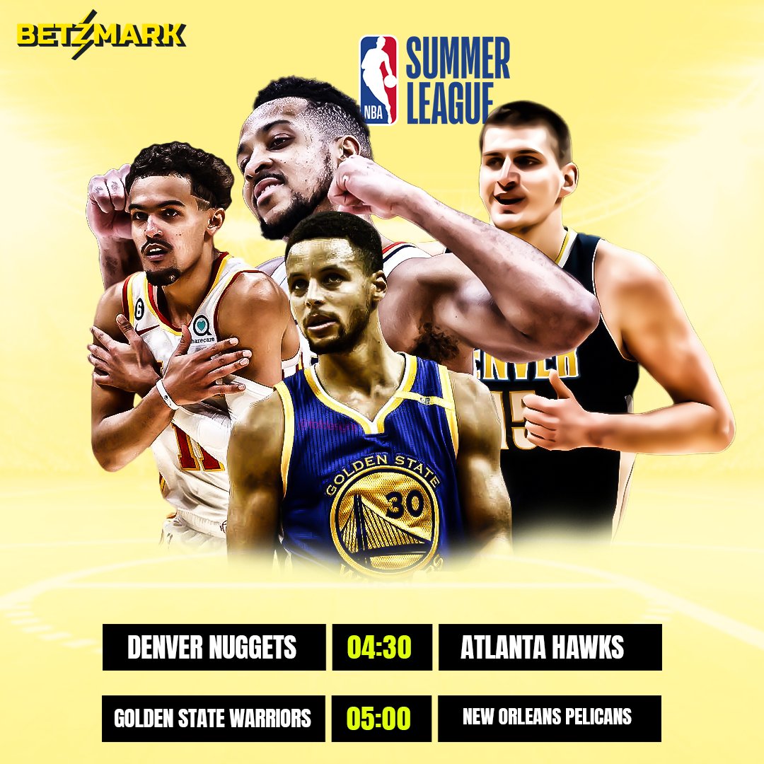 🏀 NBA Yaz Liginde heyecan devam ediyor...
#betzmark #NBA2K24