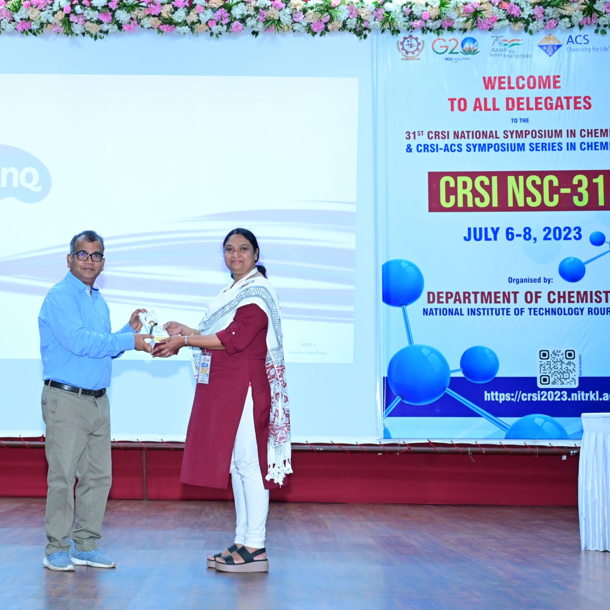 @31CRSI_NSC at @nitrourkela is the 31st Annual Conference of the @ChemResSocIndia in association with @AmerChemSociety MEDAL LECTURES, CRSI-ACS LECTURES, SPEAKERS ON A SPECIAL SESSION, AND POSTER SESSIONS #2