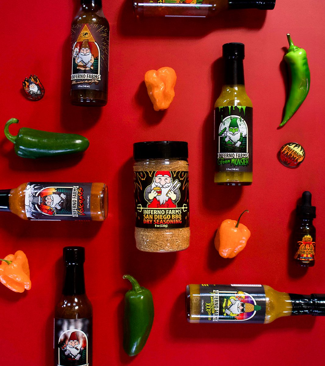 InfernoFarms1's tweet photo. What’s your go-to Inferno Sauce Product!? ❤️

#InfernoFarms #HotSauce #Spicy #Foodie #Food #Peppers #HotPeppers #FoodPorn #HotSauceLover #SpicyFood #HotSauceLovers #HotSauceAddict #Hot #Sauce #TheGreenMonster #Volcanus #PineappleXXXpress #Alluminaughty https://t.co/8ZIO67hdRw