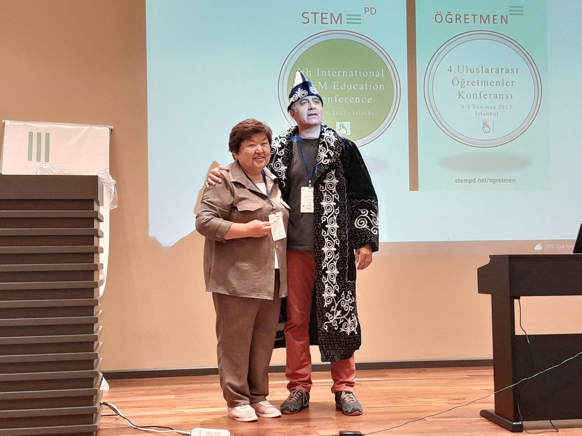 OrhanYILMAZ06's tweet photo. IV. Uluslararası Öğretmenler Konferansında bildirimizi sunduk.

https://t.co/i0AzDmKBjc
8-9 Temmuz 2023
İbn Haldun Üniversitesi, İstanbul

https://t.co/bPzTOoMQjj
https://t.co/aPfm1Pzkot
https://t.co/USG2m1feu9

#stemeğitimidergisi #stempd #stempdnet #stem #stemcop #stemeğitimi https://t.co/ZC1GWtgt6v