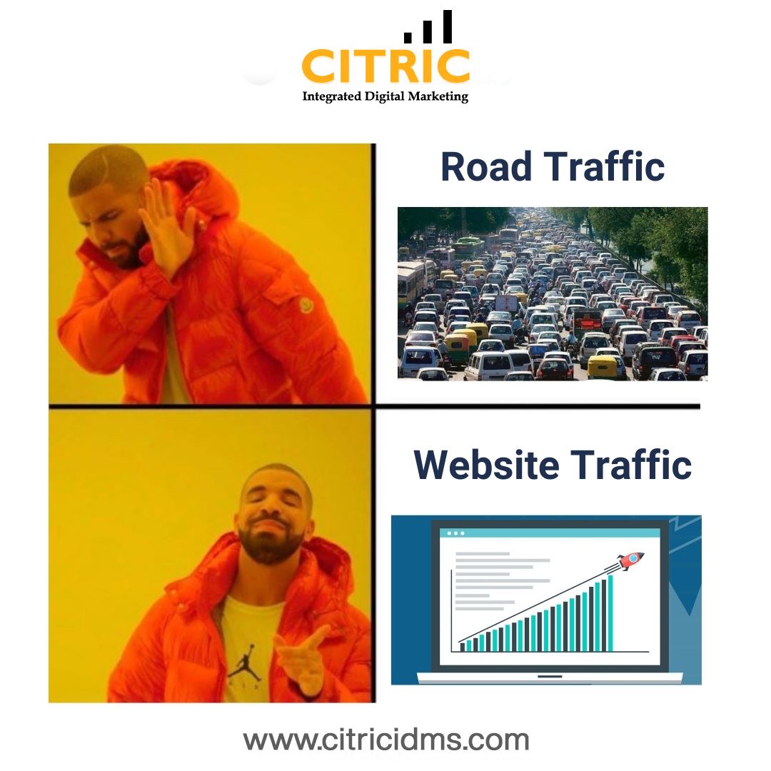 citricidm's tweet photo. When it comes to traffic, roads can be a nightmare. But when it's web traffic, it's a dream come true! Boost your online presence and attract visitors.
#citricidm #digitalmarketingagency https://t.co/UAnzr0Xf6v
