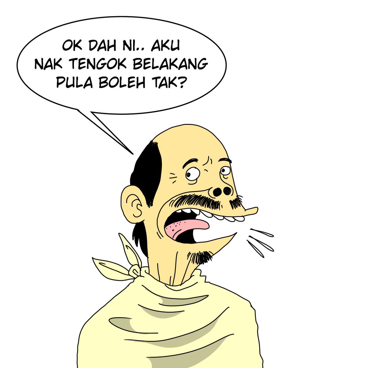 norazali1983's tweet photo. Masalahnya kenapa Tok yang blushing? https://t.co/F90dXkn4Bb