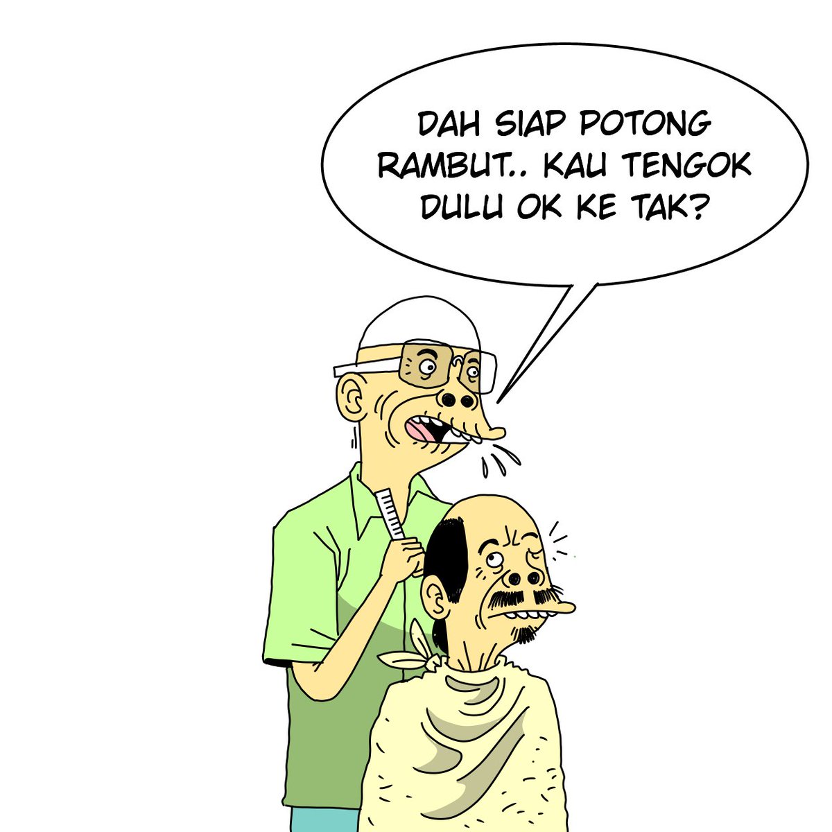 norazali1983's tweet photo. Masalahnya kenapa Tok yang blushing? https://t.co/F90dXkn4Bb