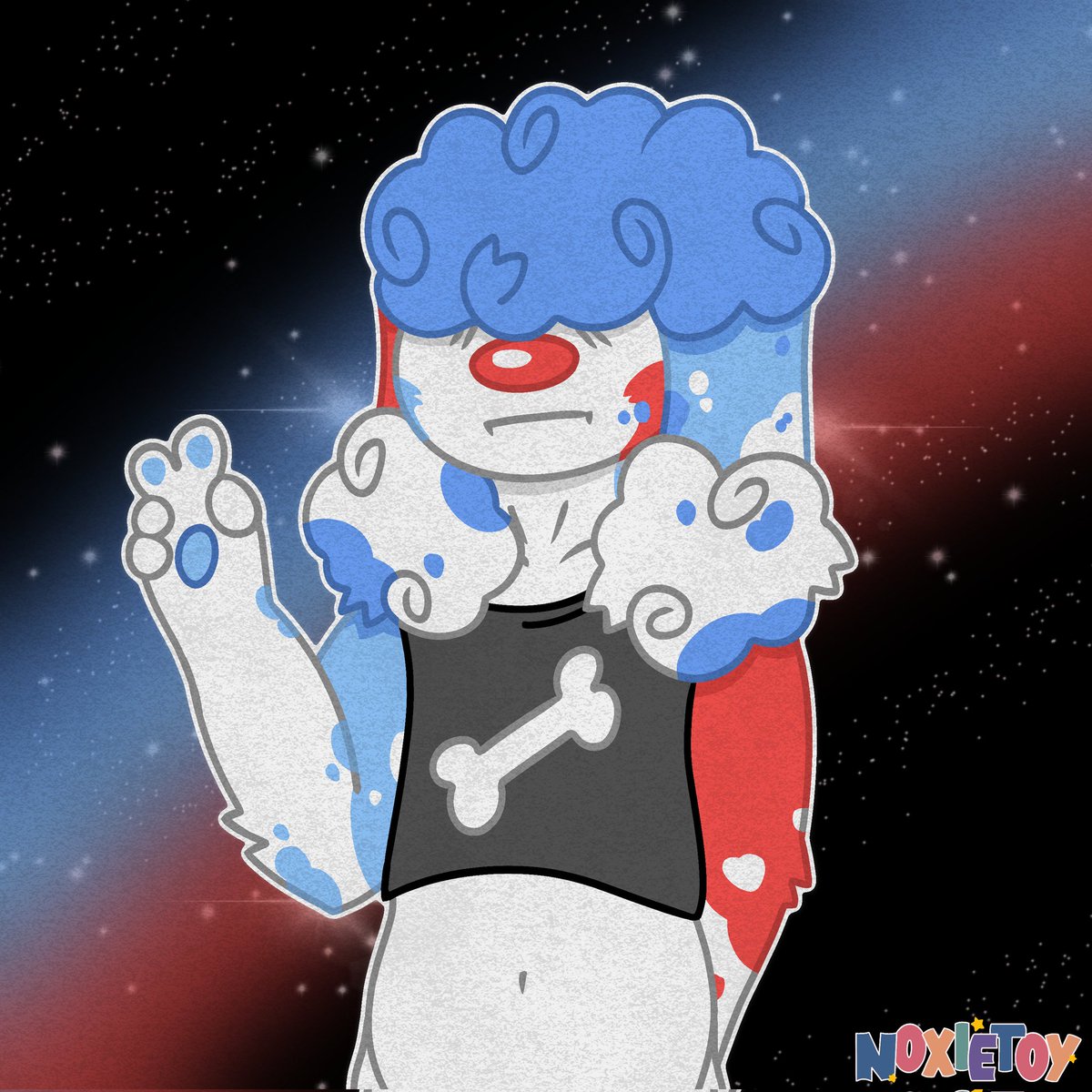 noxietoy's tweet image. Artfight attack for @leechvoid!
My first attack of the year! Can't wait to do more today!

#furry #furryart #chibi #kidcore #furryfandom #furryartwork #furryartist #artfight2023 #artfight