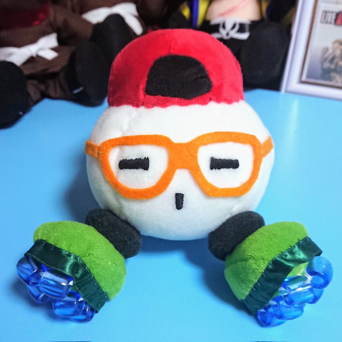 ライブアライブ新作ぬい、キューブちゃん完成しました～✴️ 今回は足 