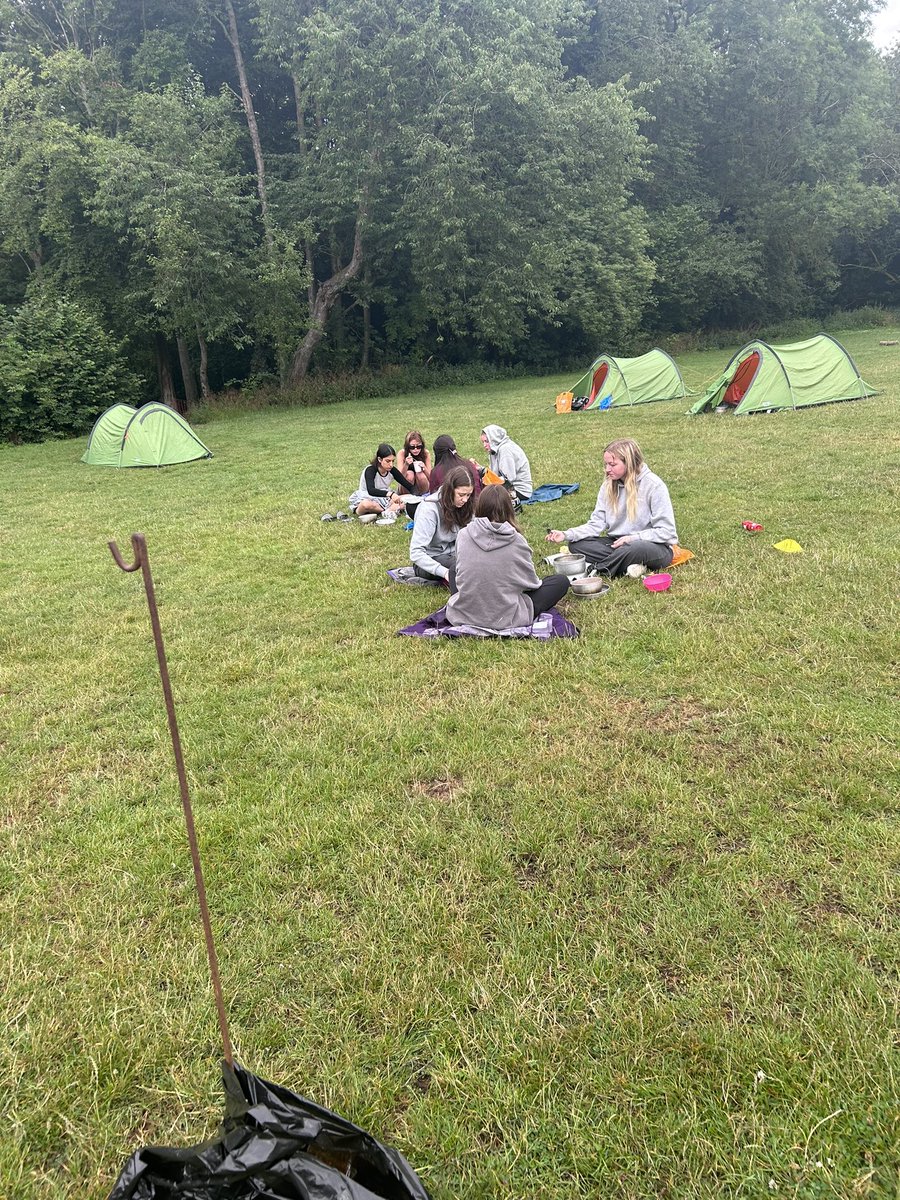 Day 2 of the Silver practice is well underway with the Year 12s! Great selection of breakfast options and group work #ambitiousandproud