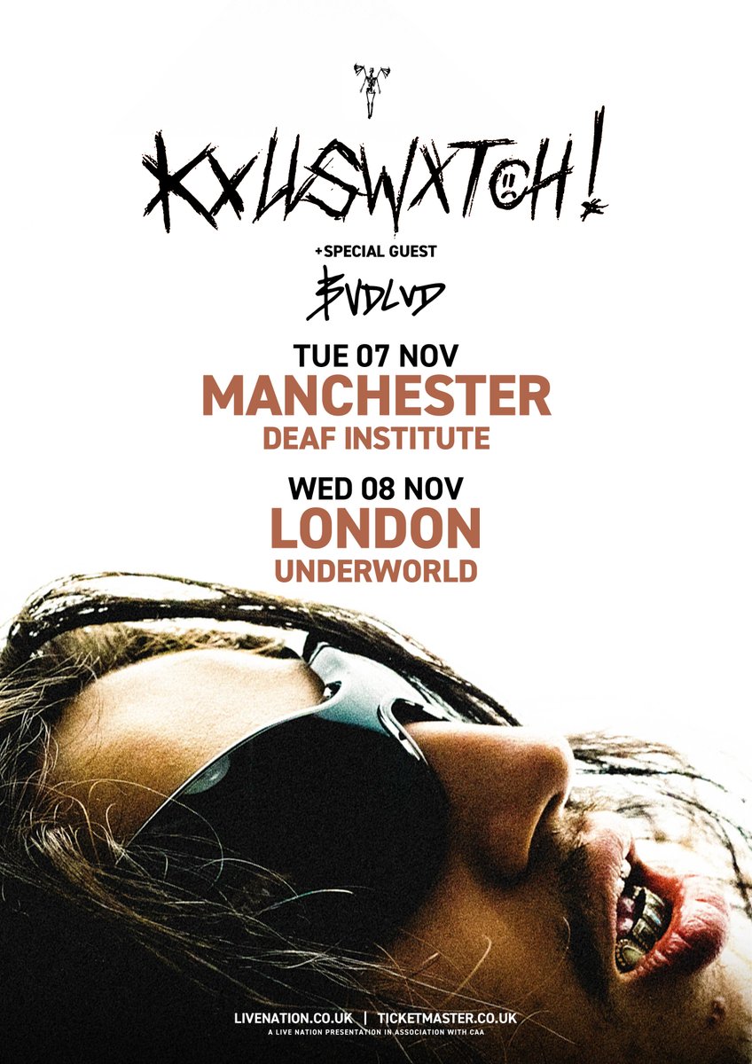 The Underworld (@theunderworld) on Twitter photo Support Added 🔥 California's fired up @Kxllswxtch plus <a href="/BVDLVD/">B V D L V D</a>, live at <a href="/TheUnderworld/">The Underworld</a> on Wednesday 8th November
🎟️ link.dice.fm/D1c738aa17ec <a href="/LiveNationUK/">Live Nation UK</a> 
🎶 spoti.fi/3dIotnj Support Added 🔥 California's fired up @Kxllswxtch plus <a href="/BVDLVD/">B V D L V D</a>, live at <a href="/TheUnderworld/">The Underworld</a> on Wednesday 8th November
🎟️ link.dice.fm/D1c738aa17ec <a href="/LiveNationUK/">Live Nation UK</a> 
🎶 spoti.fi/3dIotnj