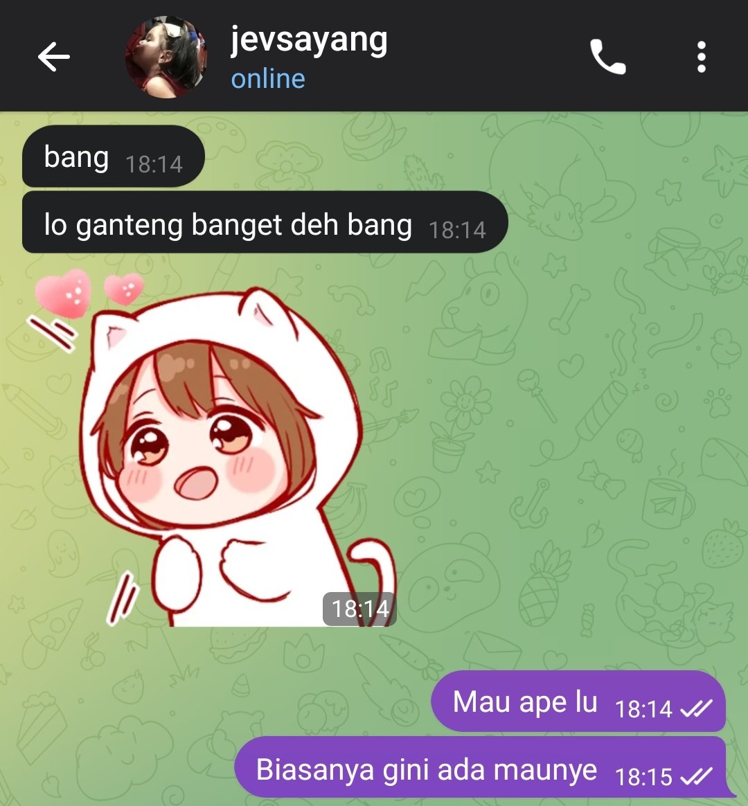 Biasanya pirasat gue suka bener @colouxs