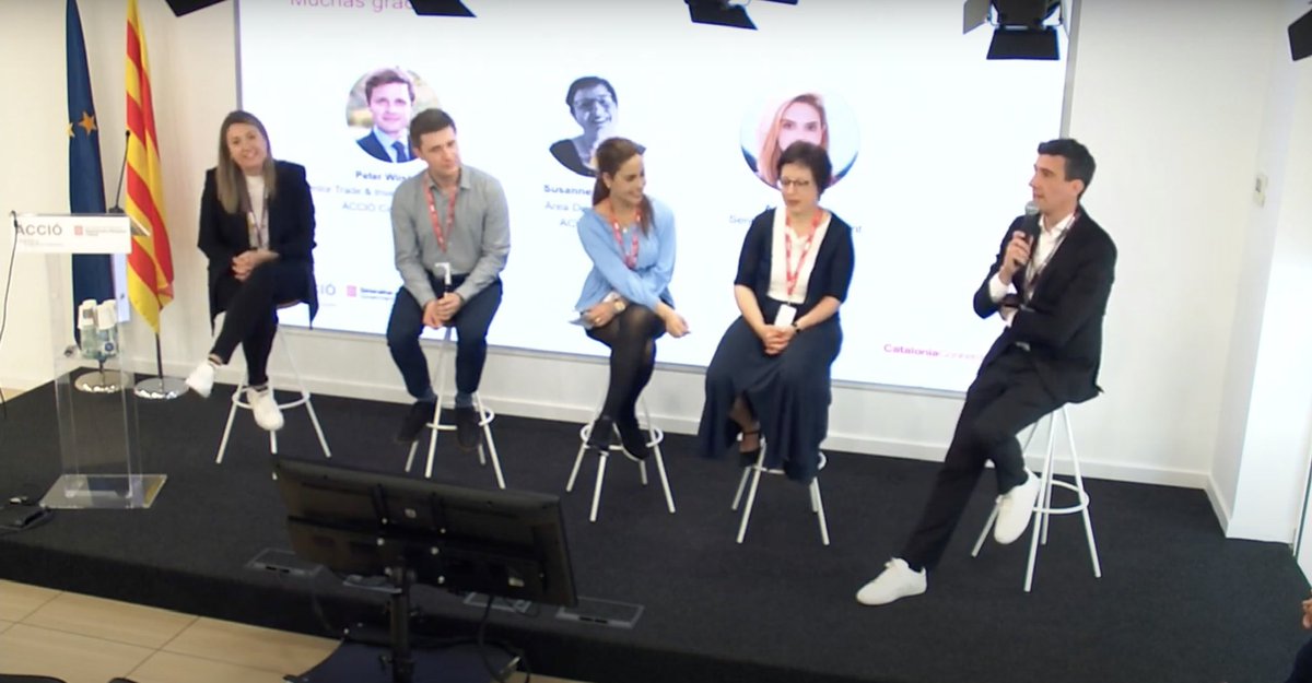 brandlond's tweet photo. "It is not your product, it is your BRAND."

It was a unique opportunity at “#Retail in Europe - Trends and Technology beyond the product”, by @accio_cat @Catalonia_TI to introduce our #brandconsultancy and our recognised #retailtourexperience Click here: https://t.co/E6dxVdkhhm https://t.co/mVzkeKmUgF