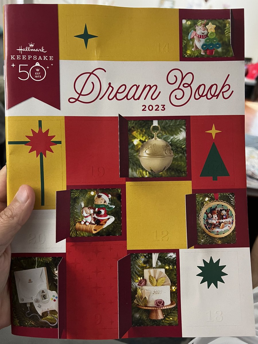169 days until #Christmas and <a href="/Hallmark/">Hallmark</a>’s Keepsake Dream Book is out. Another milestone of our countdown!