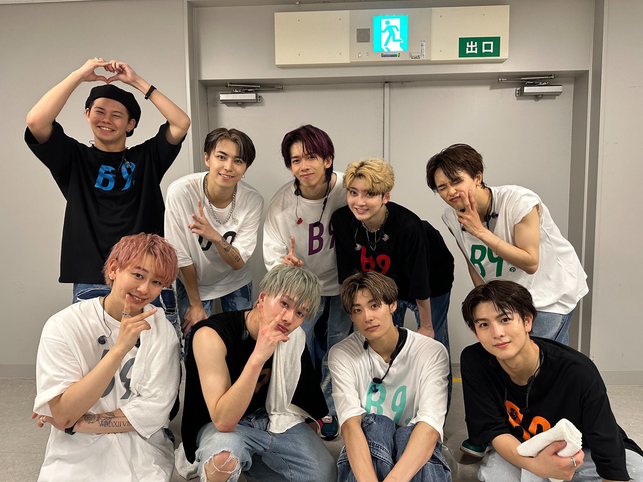 超特急 B9 愛知 タクヤ 集合 超特急 生写真 集合 B9 unlimited 愛知公演 ユーキ プロデュース