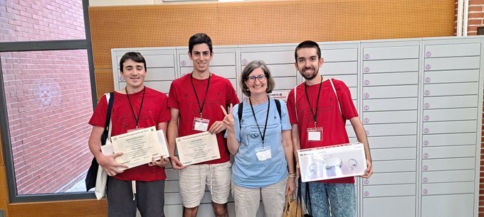cbenac's tweet image. En @informaticaupm de @La_UPM estamos felices con los éxitos de nuestros alumnos y alumnas (ganadores absolutos en 2022 y ganadores en la categoría de primero y segundo en 2023)