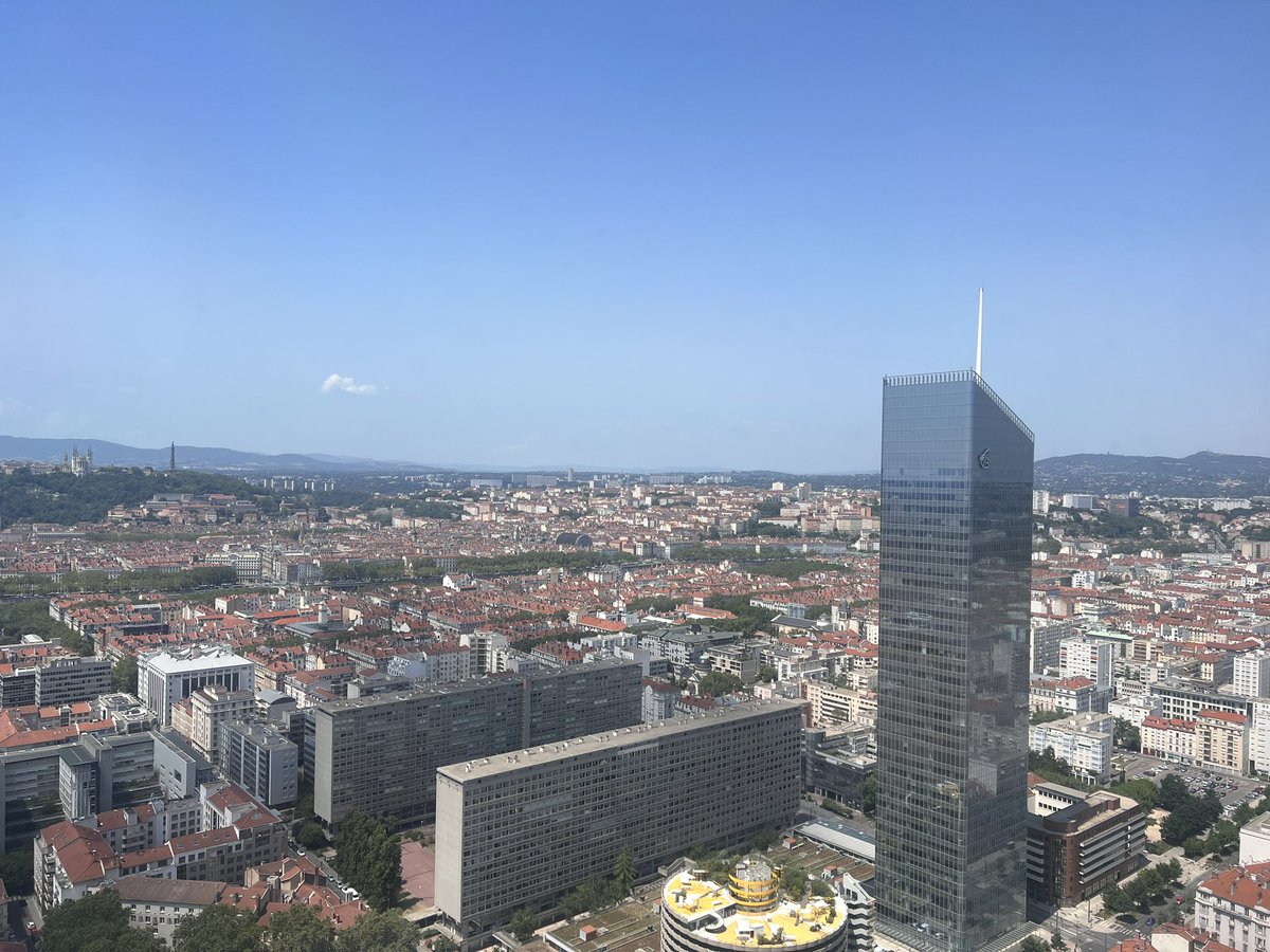 samikshakoirala's tweet image. Here for #IAMCR2023! View from my room. #LYON