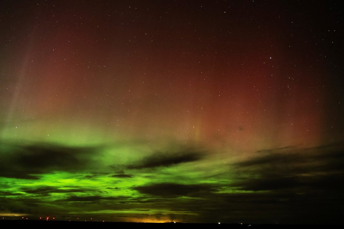 COOL: A solar storm happening soon is expected to make the Northern Lights visible in 17 states!
>> https://t.co/rPGZDWMkzb https://t.co/XOho4xS7d7
