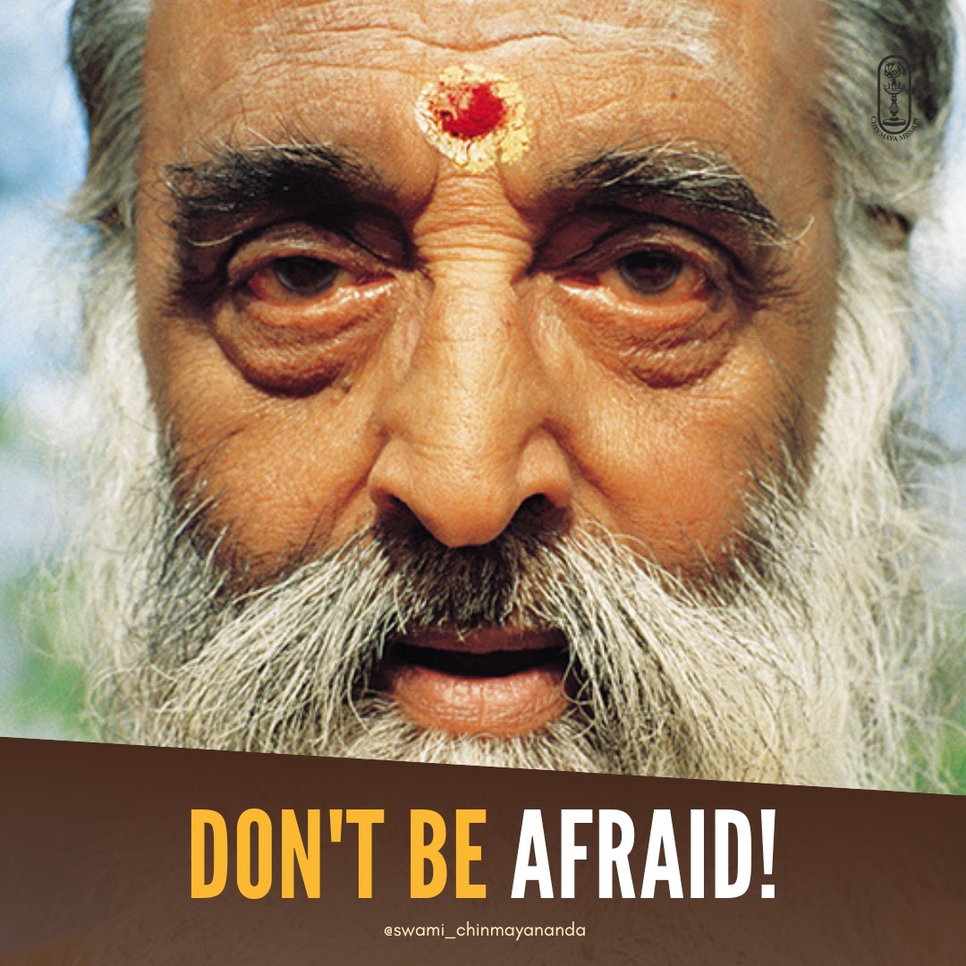 Consider each decision-making as a schooling in #selfimprovement. Don’t be ashamed of the wrong decisions, but diligently learn from the #wrongdecisions. They are full of #wisdom for the intelligent to #learn from and to #grow.

#chinmayamission #swamichinmayananda #gurudev