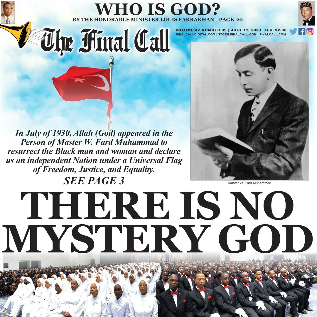 1/4
...So, yesterday, while out with #TheFinalCall Newspaper, a Sister from a well-known Black Sorority pulls up and asks, 'Are you guys #ProLife or #ProChoice?'
I responded, 'We're #ProGOD, Sis... and GOD is Pro-LIFE.'
I offered her a Paper, and she accepted. 🙂...
