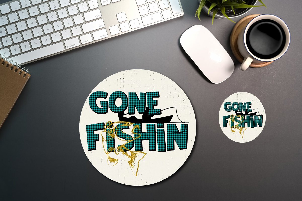 robincarlson03's tweet photo. Round Fishing Mouse pad and Coaster Set, Unique Mousepad Gift for Fishermen, Guys, Girls, Mothers or Fathers Day https://t.co/NADotjTPVW #SignsofTimeDesigns #Etsy #GiftForMen https://t.co/L9wN0VyjE5