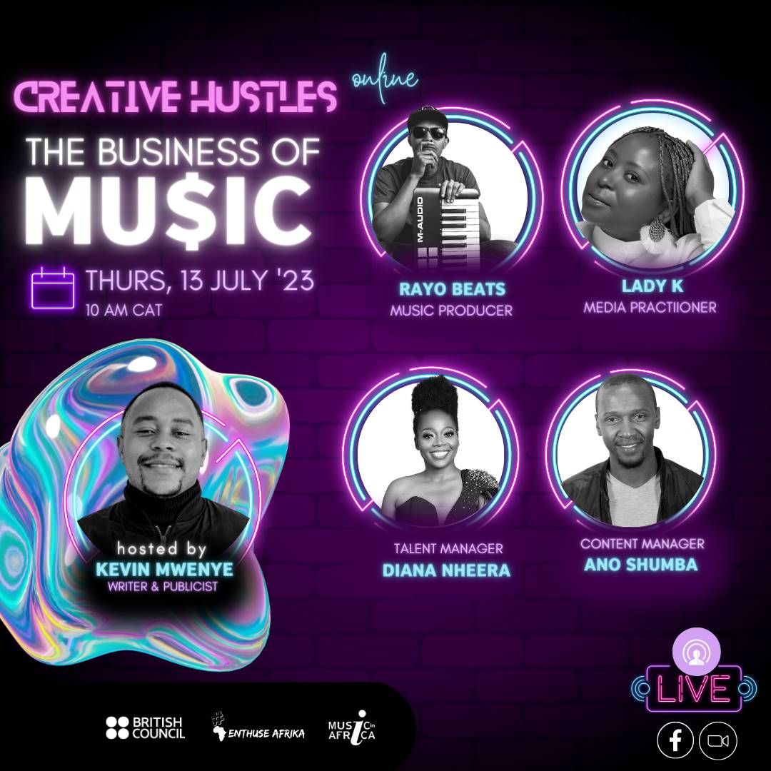 HustlesCreative's tweet photo. Register today and be part of The Business Of Music conversation with successful stakeholders in the Cultural Creative Industries. In this one, we look into the financial opportunities young creatives can explore!
https://t.co/Ef1FlAFuW3
#CreativeHustles #DesigningTheNuCommon https://t.co/iIzUJSAfjp