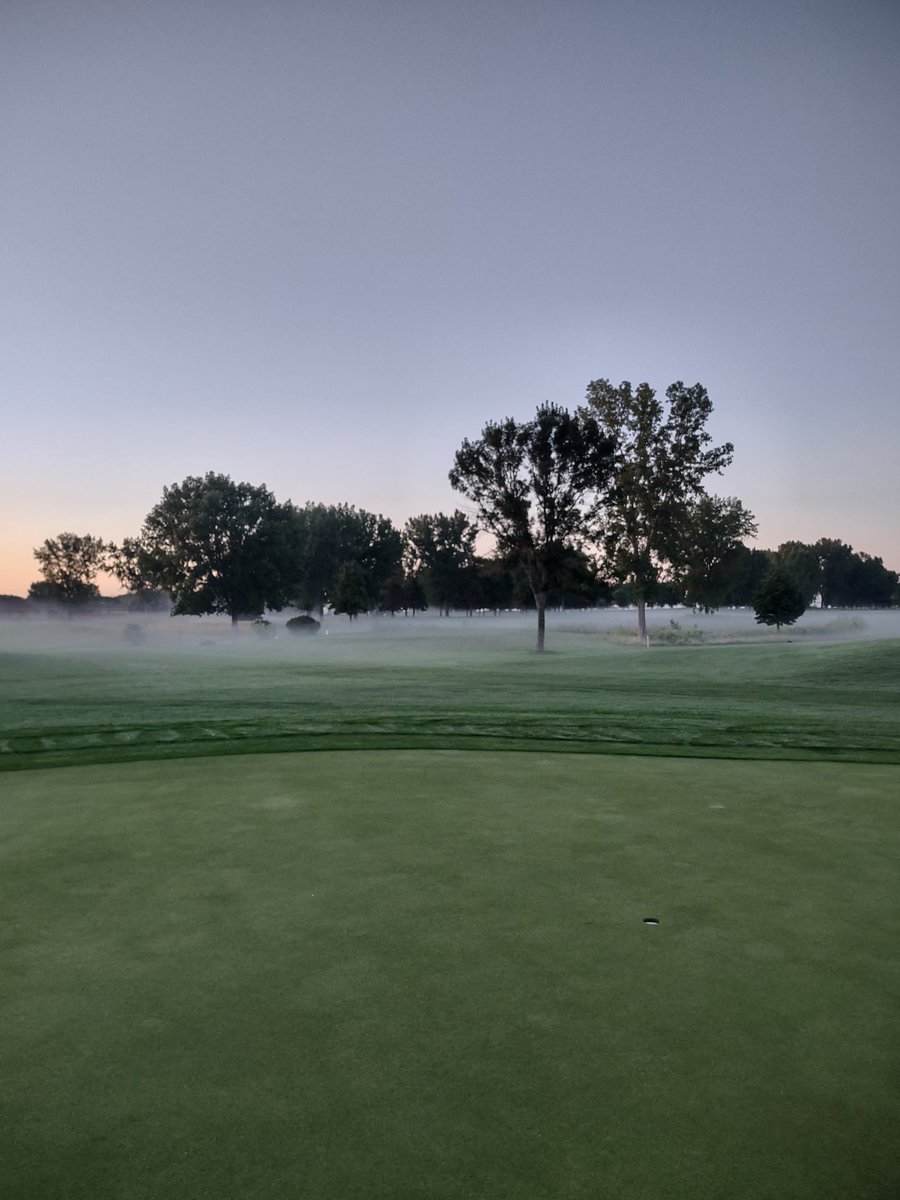 Course is ready for the last day of the Bluffs SD Open.