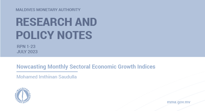 MMA_Maldives's tweet photo. New #MMAresearchpaper — Nowcasting monthly sectoral economic growth indices.

The paper focuses on nowcasting sector-level gross domestic product (GDP) of the Maldives at monthly frequency.

https://t.co/h7Tyx5G8Ho https://t.co/OcAiqbqruJ