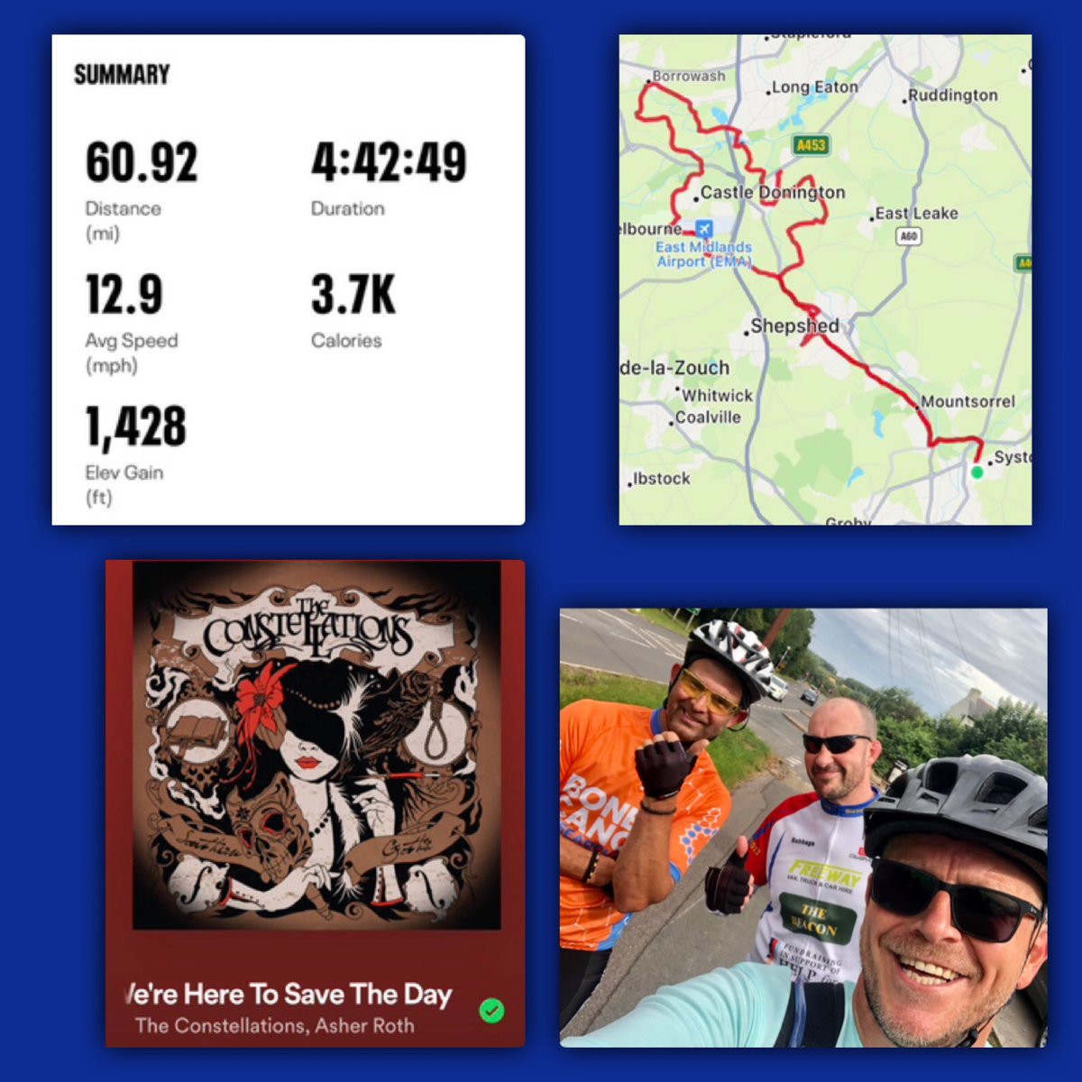 dbradbury888's tweet image. Today was comfortably the hardest yet 😓.

My quest has always been to take my fundraising total to £50,000 over my 3 challenges, so far my total stands at £42,272 🙌

Please help if you can and support my final challenge by donating using the link below

justgiving.com/page/the-vicio…