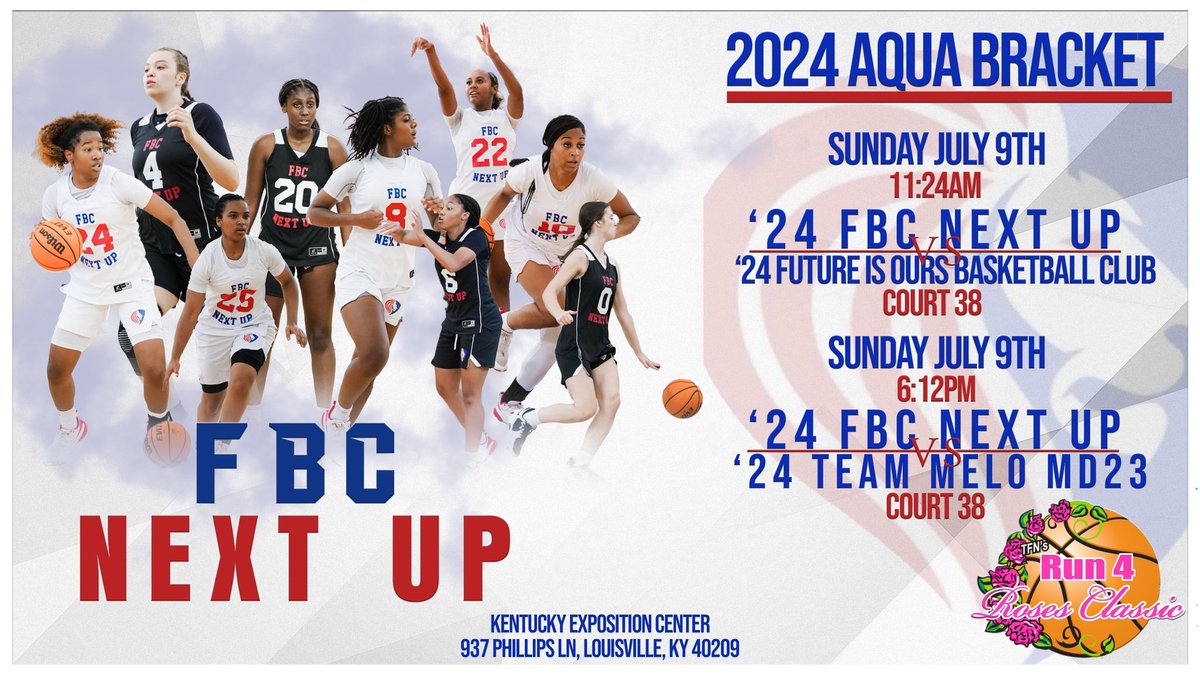 FBC NextUp (@fbcnextup) on Twitter photo Hoosier Heat🔥➡️Run 4 the Roses 🌹 Come check us out at the Kentucky Exposition Center!! <a href="/FBCMotton/">FBC Mo</a> @coachsasha10 <a href="/CoachKayFBC/">Next Up_Kay</a> <a href="/dev_414/">FBC Dev</a> <a href="/InsiderExposure/">InsiderExposure</a> <a href="/PrepGirlsHoops/">Prep Girls Hoops 🏀</a> <a href="/KyleSandy355/">Kyle Sandy</a> <a href="/SupremeTeamGbb/">Supreme Team Girls Basketball</a> Hoosier Heat🔥➡️Run 4 the Roses 🌹 Come check us out at the Kentucky Exposition Center!! <a href="/FBCMotton/">FBC Mo</a> @coachsasha10 <a href="/CoachKayFBC/">Next Up_Kay</a> <a href="/dev_414/">FBC Dev</a> <a href="/InsiderExposure/">InsiderExposure</a> <a href="/PrepGirlsHoops/">Prep Girls Hoops 🏀</a> <a href="/KyleSandy355/">Kyle Sandy</a> <a href="/SupremeTeamGbb/">Supreme Team Girls Basketball</a>