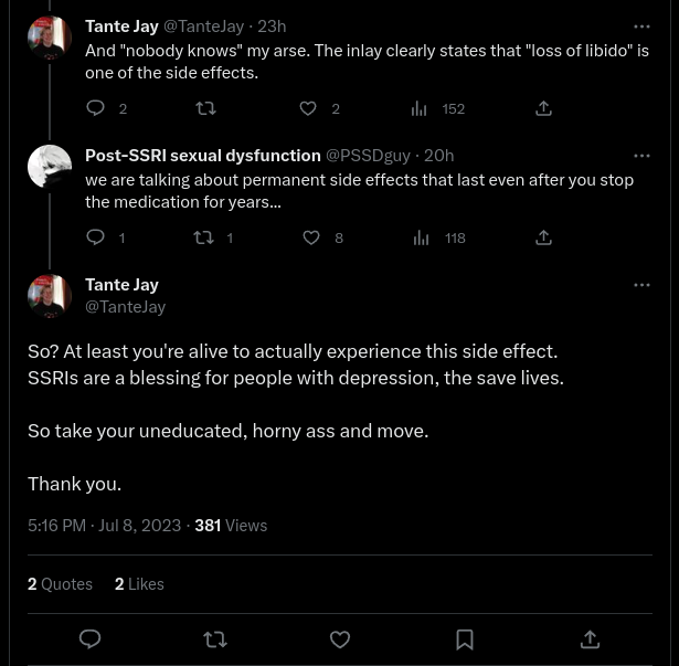 BadPSSDTakes's tweet photo. People actually liked her tweet 🤡🤡🤡 https://t.co/gjzeMFrimj